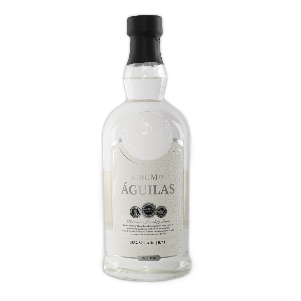 Águilas Premium Quality rum bottle