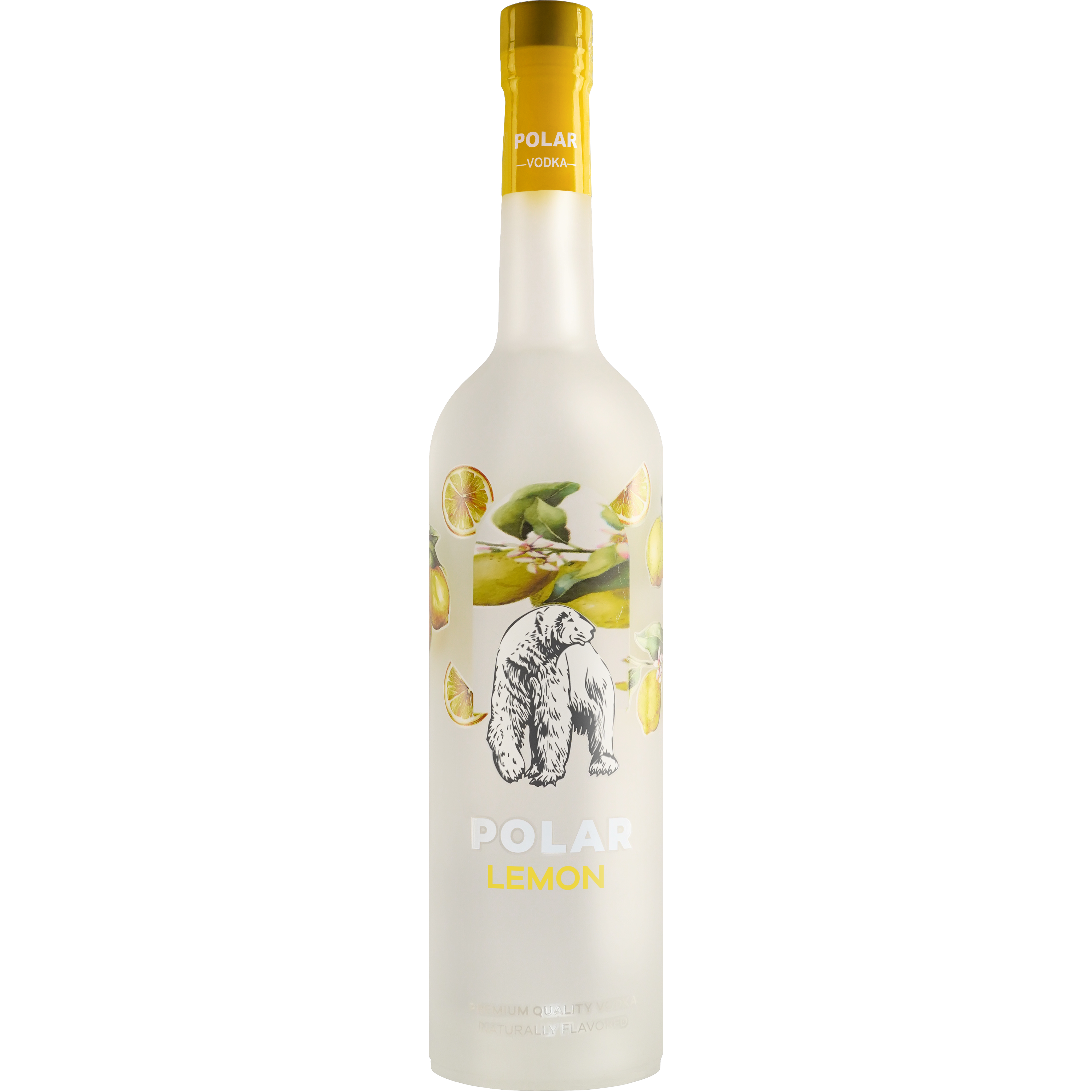 Polar Vodka Lemon bottle