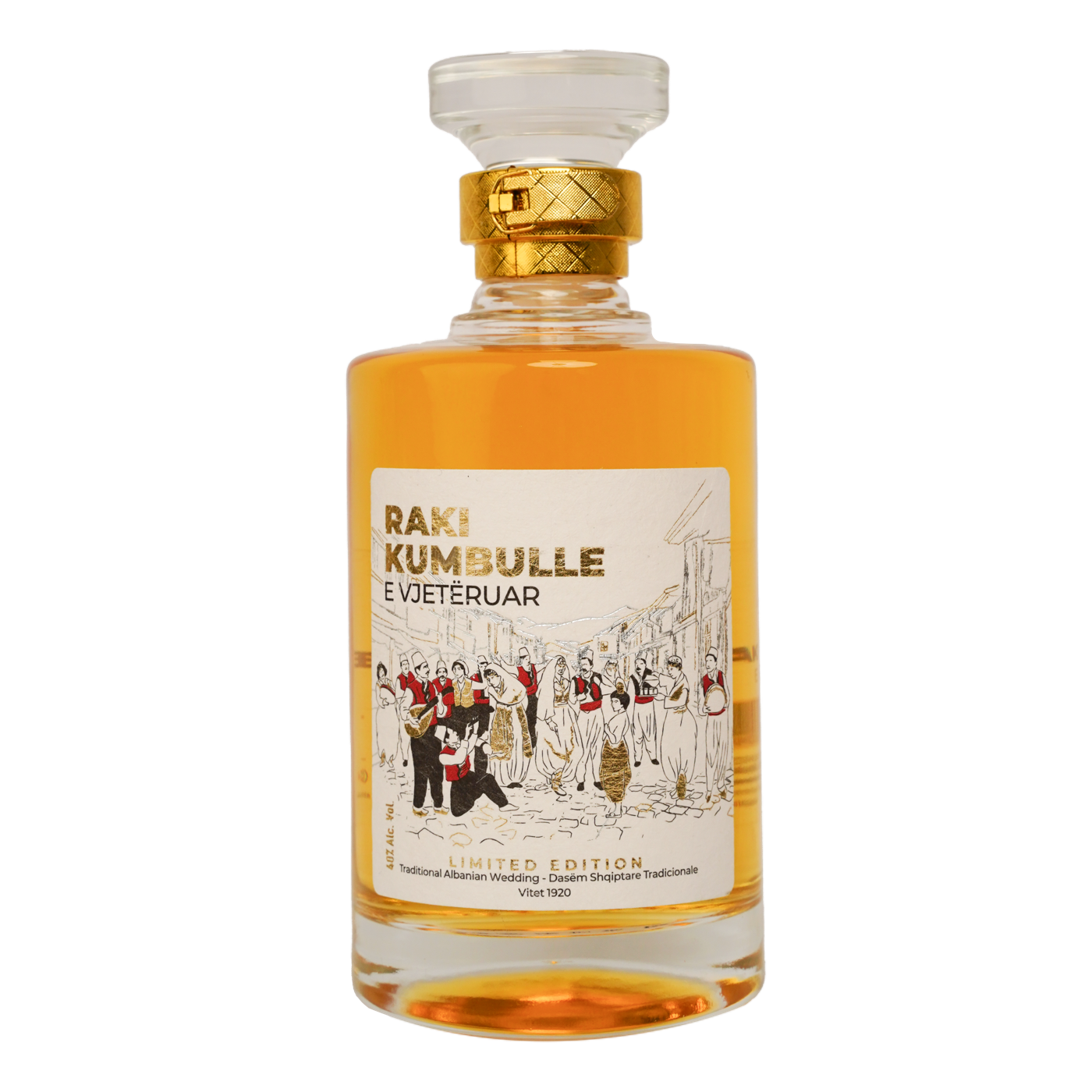 Plum Raki, Barrel Aged bottle
